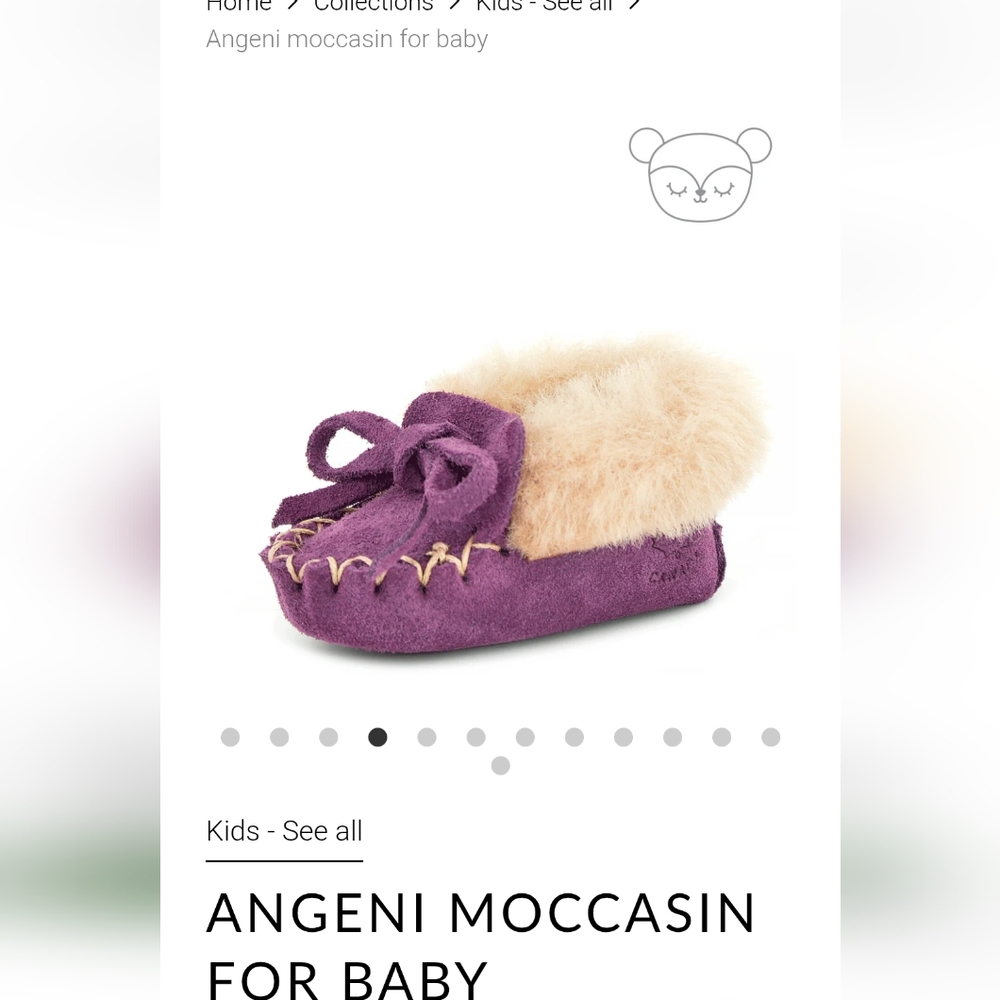 BNIB Baby Moccasin